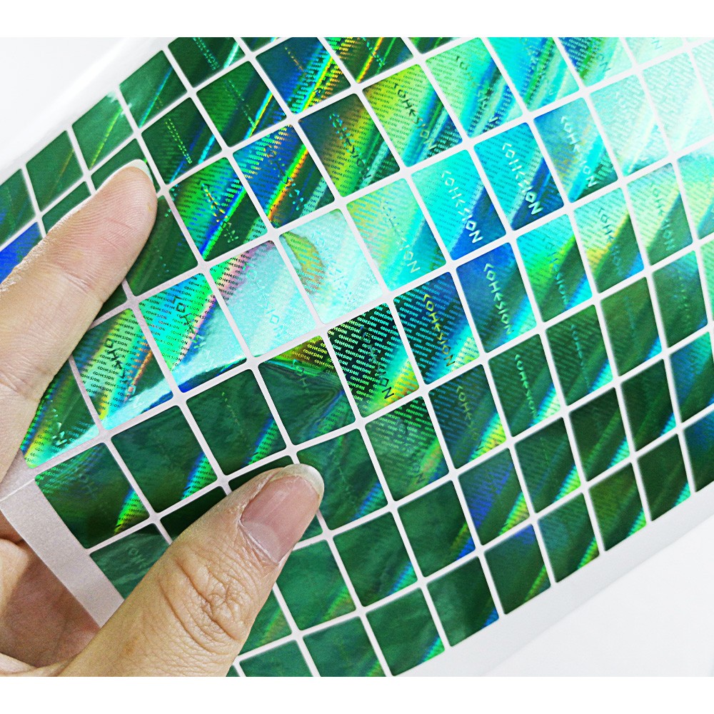 Custom Watermark Hologram Tamper Proof Seal Stickers