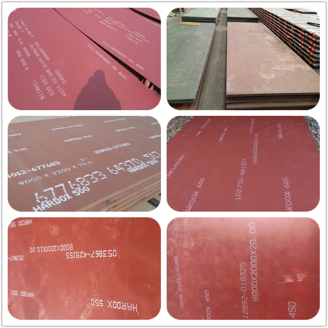 500 HBW Abrasion Resistant Steel Plates Bending Thick EN ISO 6506