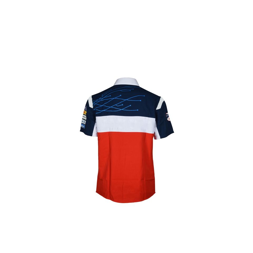 Customized Color Sportswear Round Neck Tee Tops for Casual Outdoor Racing Events