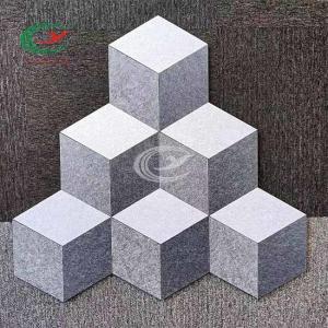 China Beveled Edge PET Acoustic Sound Tiles Noise Cancelling Practical wholesale