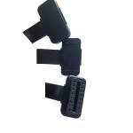 Flat OBD2 Y Cable16 Pin 1 Male To 3 Female For Car Diagnostic