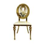 Hot sale Wedding Party Golden Stainless Steel Phoenix Dining Chair