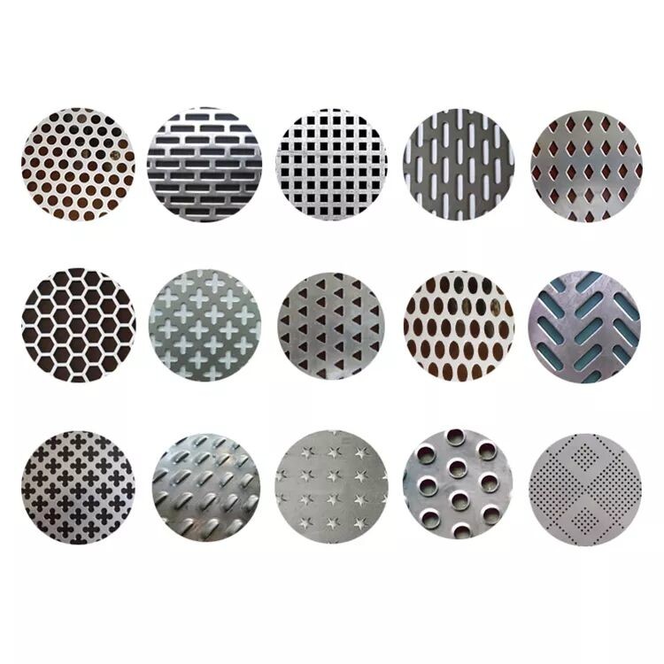 Low Carbon Steel Perforated Metal Sheet for Construction 7mm Hole