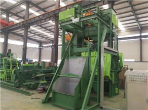 China 5TPH Tumblast Shot Blasting Machine Automotive Aerospace Industry Use wholesale