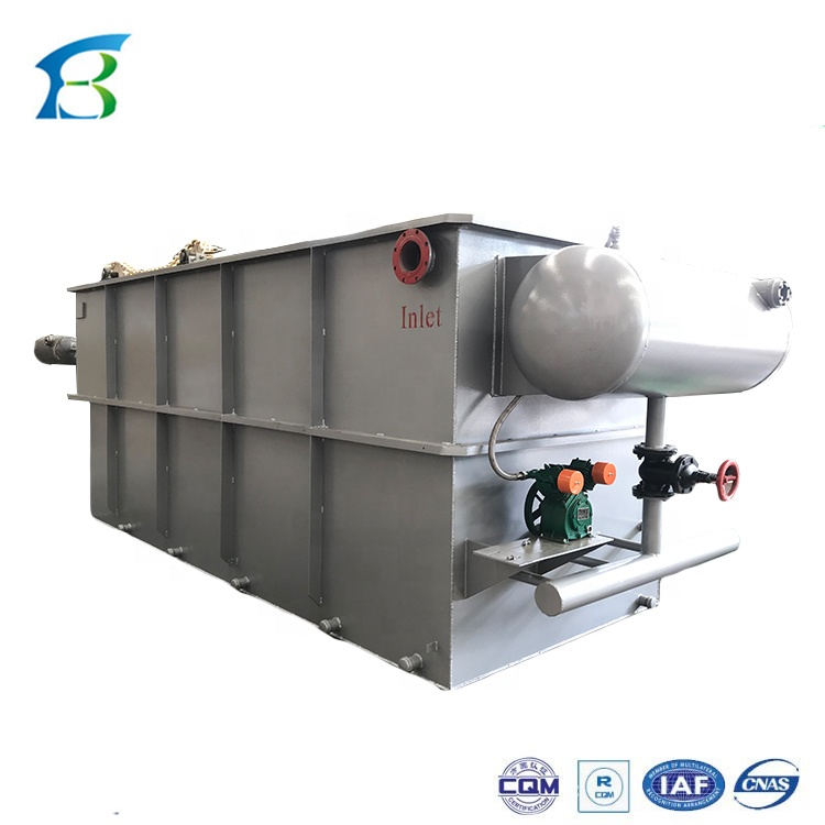 1000 kg Weight Dissolved Air Flotation Machine for Effective COD and BOD Removal
