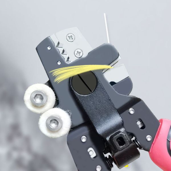 Four In One Cable Fiber Optic Wire Stripper Miller Pliers Scissors Cleaning