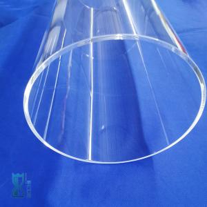 China Heat Resistant Quartz Glass Cylinder Fused Silica Transparent Quartz Tubes wholesale