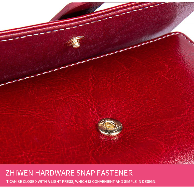 Mini Wallets Short Tassel Fashion Purse for Women Nylon Lining Material and Sample