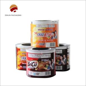 China Custom Snack Packaging Bag Aluminum Foil PET/AL/PE Moisture Proof By Client Design wholesale