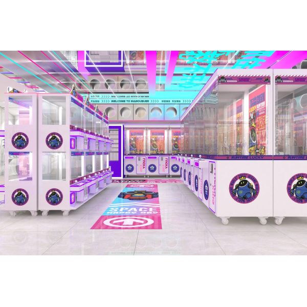 Wholesale Cheap Coin Operated Colorful Plastic Toys Candy Super Tank Toy Gift Dolls Grabber Mega Crane Mini Claw Machine Toys