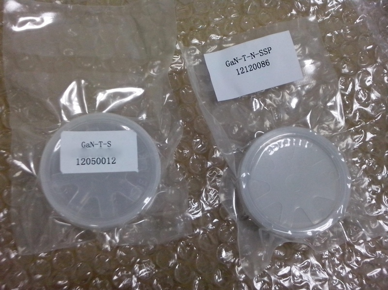 Undoped Semi - Insulating Gallium Nitride Wafer HVPE And Template Type