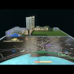 Krittaphong Group Scale Famous Buildings 3D Models 1/100 Vientiane Business