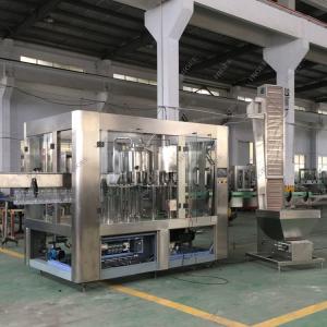 China Soft Drink Automatic Water Filling Machine Gravity Filling For PET Plastic Bottle wholesale