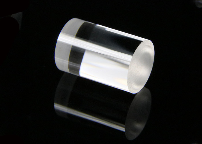 Cylindrical Rod Transparent Optical Glass Prism For Laser Measurement System