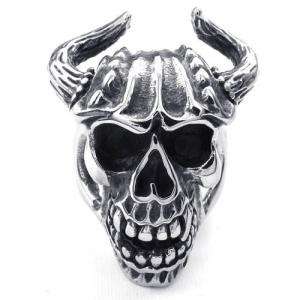 China Tagor Jewelry Super Fashion 316L Stainless Steel Casting Ring PXR129 wholesale