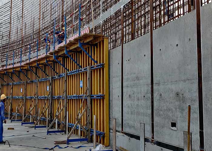 Concrete Timber Beam And Plywood Customized Dimension For Fair Faced Concrete Project