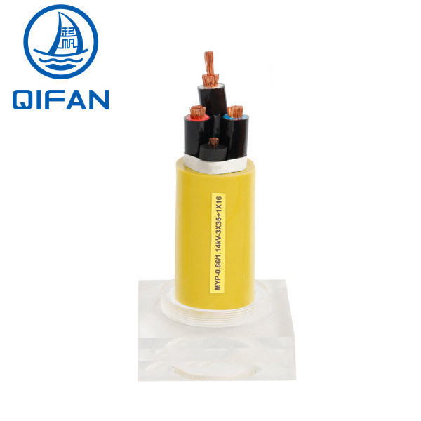 Sheathed Rubber Insulated Cable 3X70mm2 3X50mm2 Flexible Mining Cable