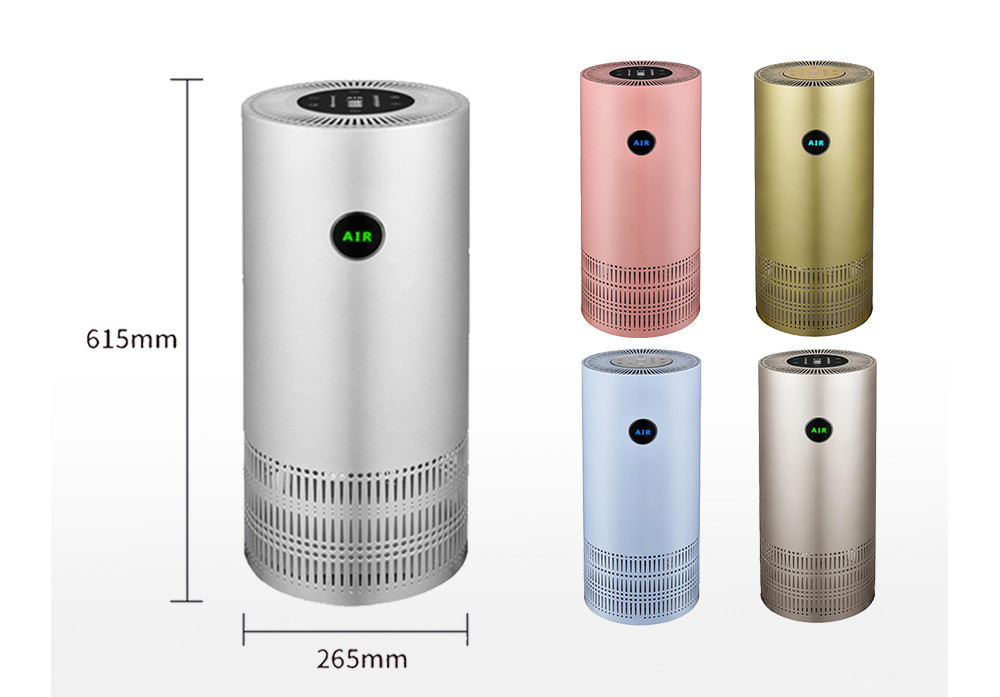 8 Million Anion PM 2.5 Detection Hepa Air Purifier Room Cleaner 40W