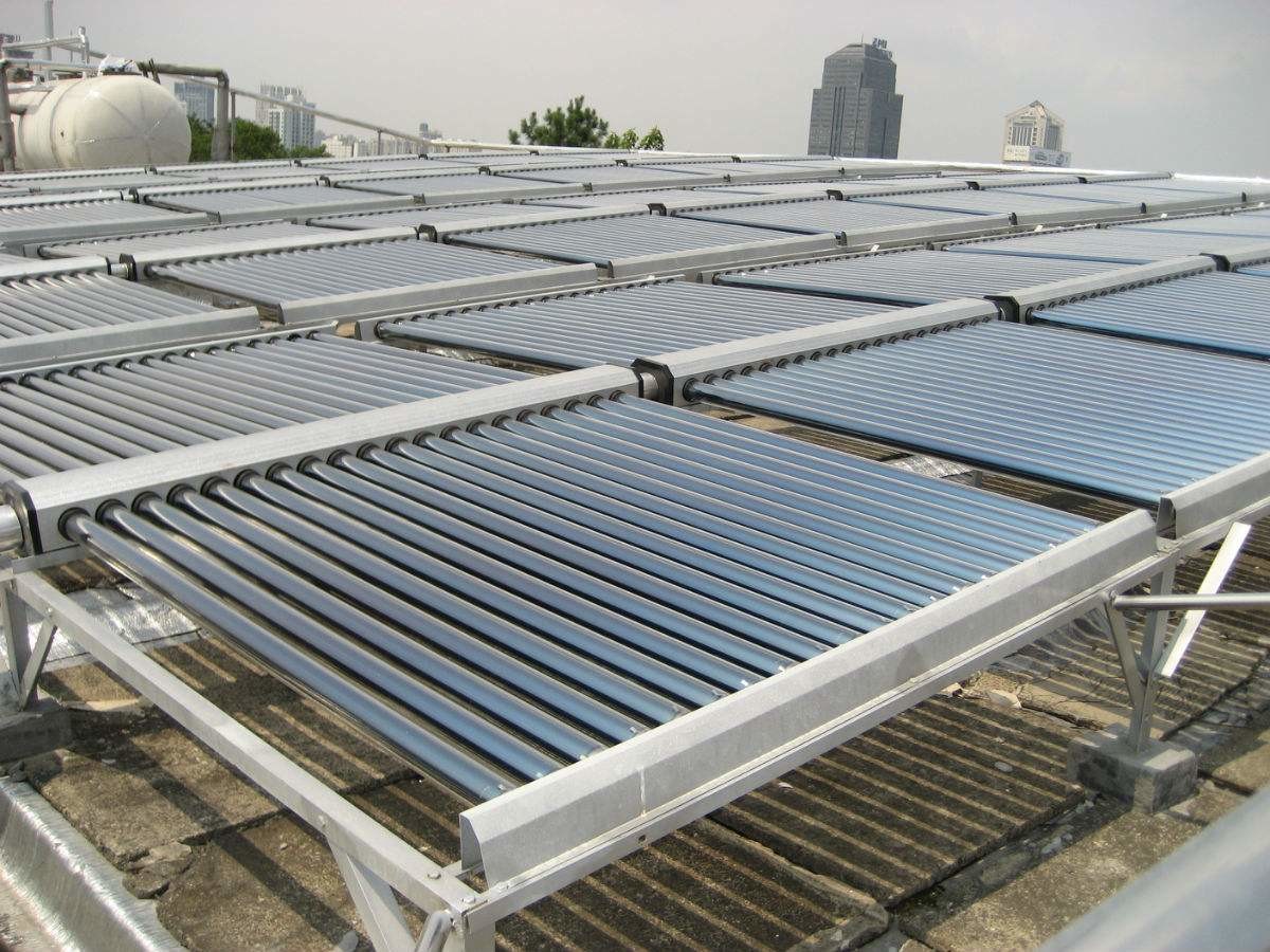 Solar Thermal Heat Pipe Vacuum Tube Solar Collector High Efficiency OEM Service