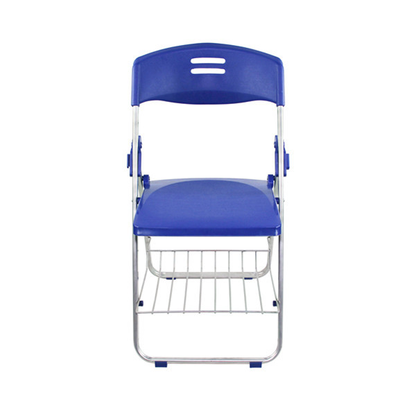 450*520*810mm Foldable Training Room Chairs With Book Net