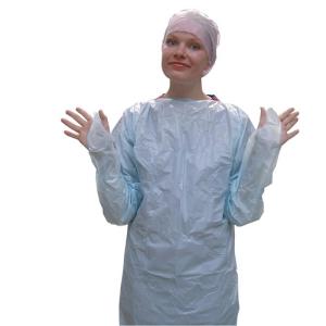 China Lightweight Disposable Work Overalls , Disposable Hospital Theatre Gowns wholesale