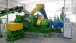 Customized Auto Waste Tire Recycling Machine , Crumb Rubber Machine