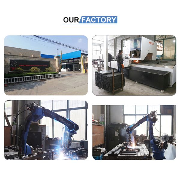 MN-JCC001 Factory Price Manual Stainless Steel Medical Patient Examination Bed Couch for Clinic Hospital