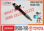Fuel Injector 095000 7690 For Toyota 23670-09280 23670-0R180 23670-09270