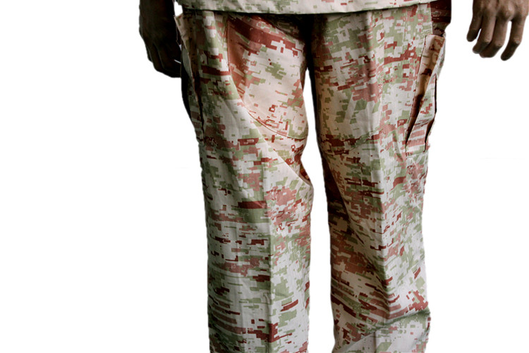 Camouflage Cotton ACU Combat Uniform Breathable Tactical Clothing For Royal Guard