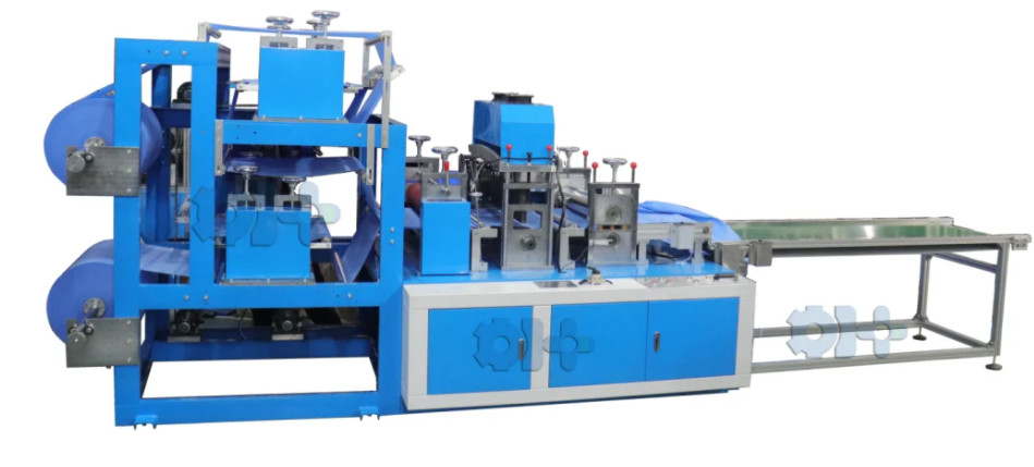 PE Fully Automatic Surgical Gown Making Machine CPE 40-160 Pcs/Min