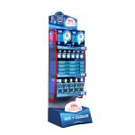 Demountable Metal Cosmetic Display Rack Supermarket Display Rack For Sanitary