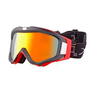 China Womens Reflective Snow Goggles Fashion Design Green Color Lightweignt Adjustable wholesale