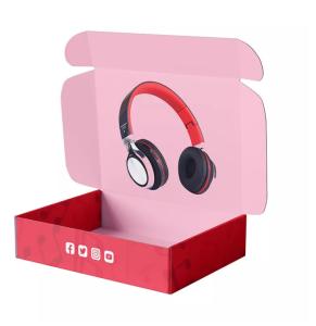 China Paperboard Electronics Packing Boxes Recycled Earphone Box Packaging FSC wholesale