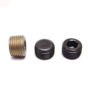 China Metric Black Oxide Hexagon Socket Pipe Plugs Carbon Steel wholesale