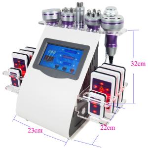 China BIO Vacuum 40K Ultrasonic Cavitation Machine Purple 9 In 1 RF Slimming Machine wholesale