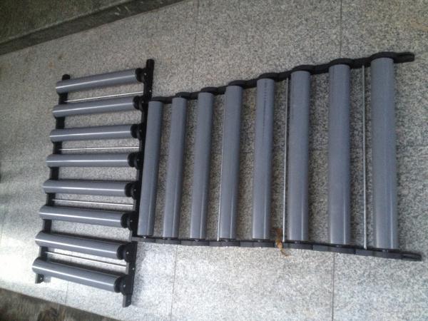 OEM Industrial Rubber Rollers , Flexible Rotation Stainless Steel Conveyor