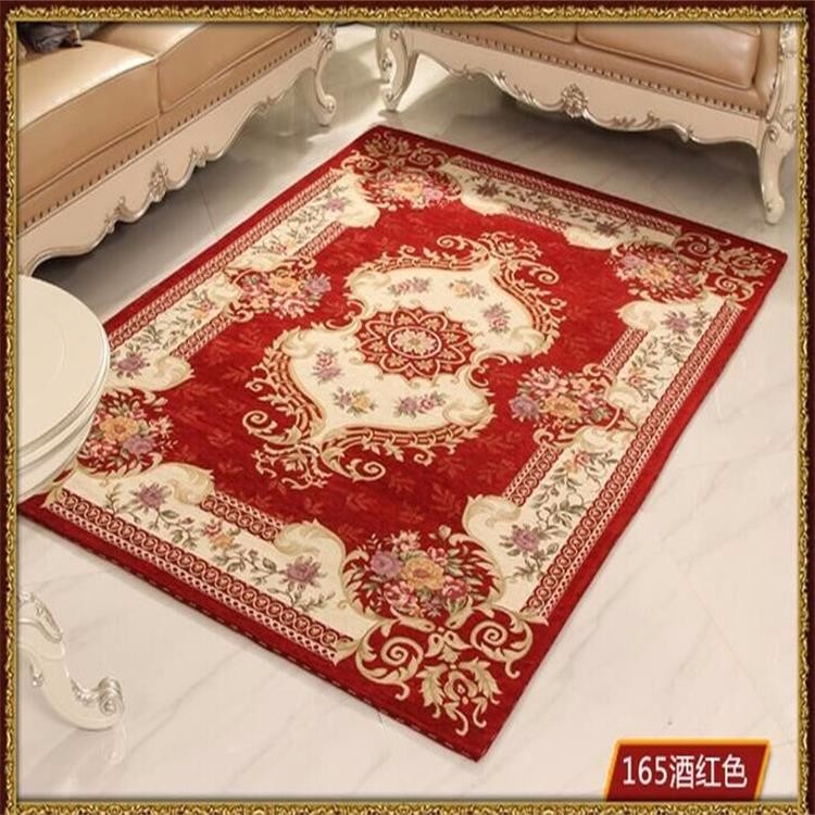 Jacquard 50%acrylic 40%polyester 10%cotton rug for living room