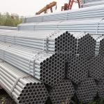 Cutting Service Galvanized Welded Square / Rectangular Steel Pipe Tube Carbon