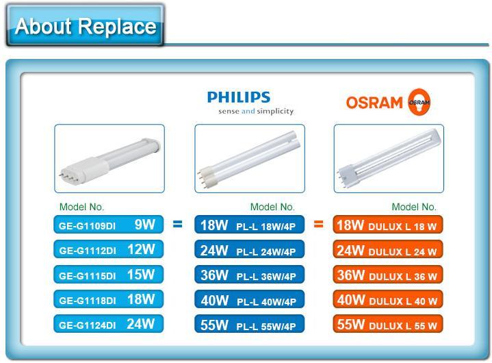 2G11 led tube light 12W 2G11 PLL lamp 2G11 led lamp 410mm wirh smd 2835 led AC85-265V 3 years warranty