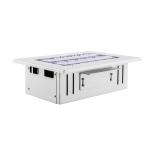 100W IP54 Gas Station Flood Light Aluminum Clear PC For Gas Station