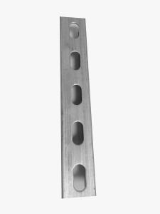China 82*41mm Slotted Galvanized Strut C Channel Steel Channels For Engineering purlins wholesale