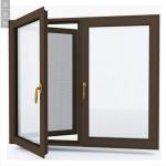 Soundproof Function SKATE 75 Aluminium Hurricane Impact Casement Windows Bedroom