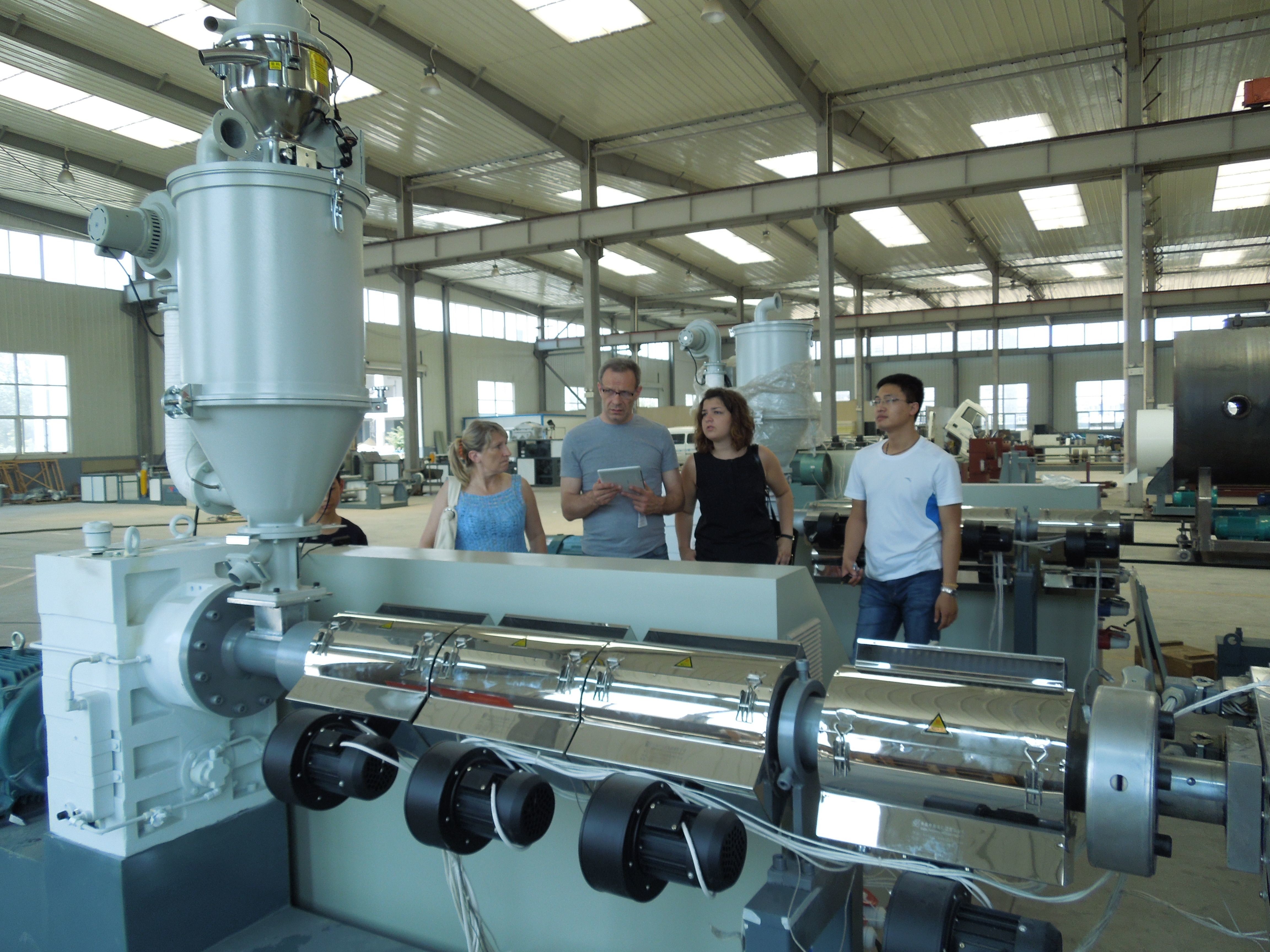 Polyethylene Sheet Extrusion Production Line PE Plastic Sheet Manufacturing Machine