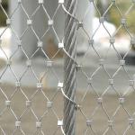 Balustrades Protecting Mesh Ferrule Style Flexible Stainless Steel Wire Rope