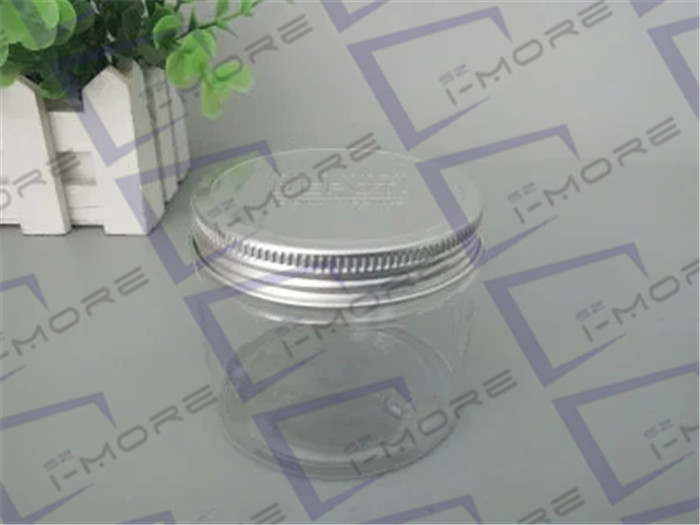 SGS Pantone PET OEM Cylinder Screw Cap Jar