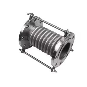 China DN25-DN1200 Stainless Bellows Expansion Joint Flexible Metal Flanged Expansion Bellows Compensator wholesale