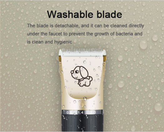 Household Rechargeable Dog Grooming Clippers 1200mAh Cat Hair Cutting Machine