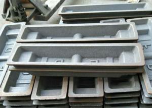 China Cast Steel Metal Ingot Molds Aluminum Lead Zinc Metal V Method Process wholesale