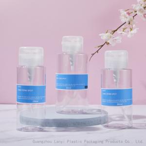 China Transparent Cylinder 250ml 500ml PET Plastic Bottle wholesale