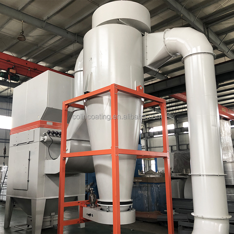 PP Powder Coating Booths Electrostatic Powder Spraying Chamber